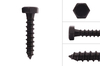 Black Coach Screws